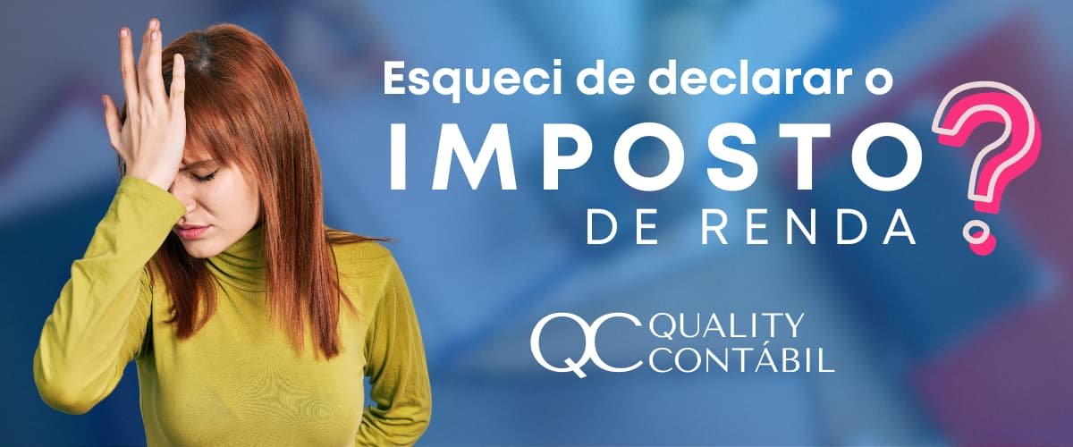 Esqueci de declarar o IR e agora? Blog Quality Contábil Lins